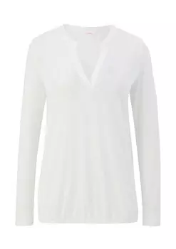 Лонгслив s.Oliver, белый