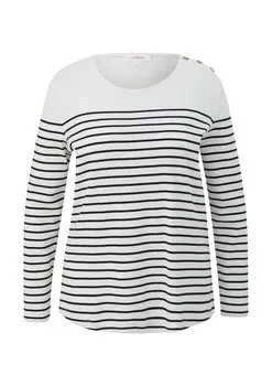 Лонгслив s.Oliver, белый