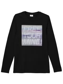 Лонгслив s.Oliver, черный