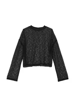 Лонгслив s.Oliver, черный