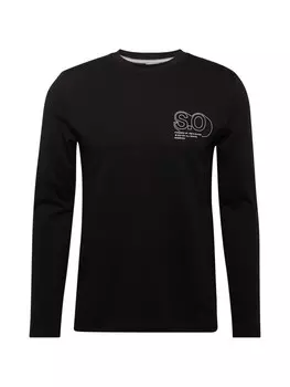 Лонгслив s.Oliver, черный