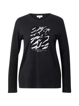 Лонгслив s.Oliver, черный