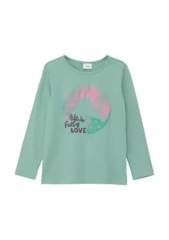 Лонгслив s.Oliver, цвет Mint