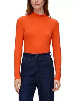 Лонгслив s.Oliver, оранжевый