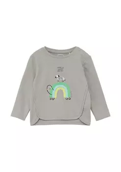 Лонгслив s.Oliver, серый