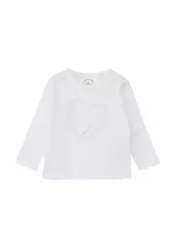 Лонгслив s.Oliver Shirt, белый