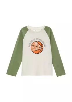 Лонгслив s.Oliver Shirt, белый