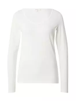 Лонгслив s.Oliver Shirt, белый