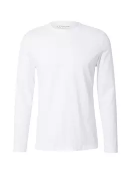 Лонгслив s.Oliver Shirt, белый