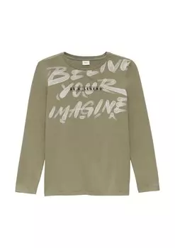 Лонгслив s.Oliver Shirt, хаки