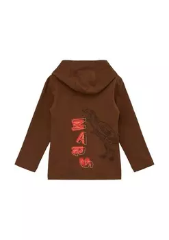 Лонгслив s.Oliver Shirt, коричневый