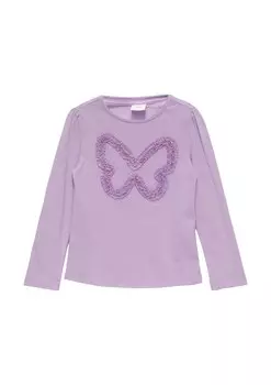 Лонгслив s.Oliver Shirt, лавандовый
