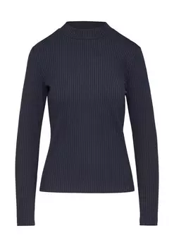 Лонгслив s.Oliver Shirt, ночной синий