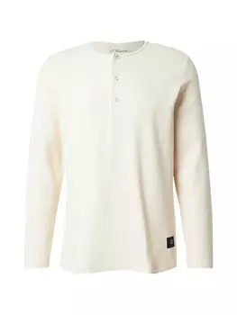 Лонгслив s.Oliver Shirt, светло-бежевый