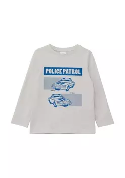 Лонгслив s.Oliver Shirt, светло-серый