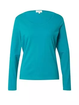 Лонгслив s.Oliver Shirt, зеленый