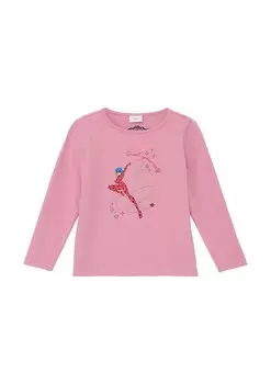 Лонгслив s.Oliver, светло-розовый