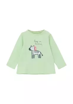 Лонгслив s.Oliver, светло-зеленый