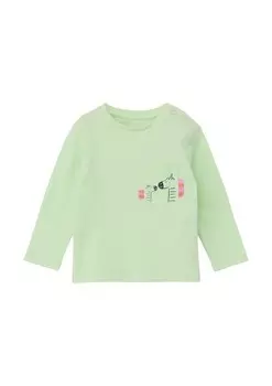 Лонгслив s.Oliver, светло-зеленый