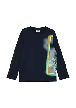 Лонгслив s.Oliver, темно-синий