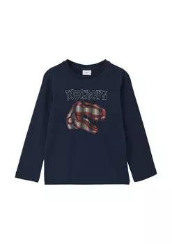 Лонгслив s.Oliver, темно-синий