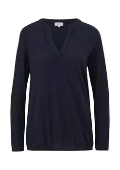 Лонгслив s.Oliver, темно-синий