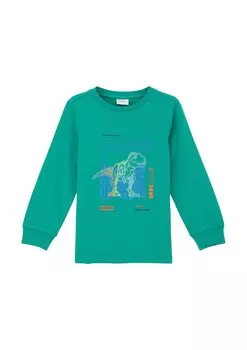 Лонгслив s.Oliver, зеленый