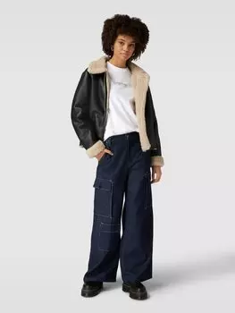 Лонгслив с принтом-набивным рисунком, модель «БУКВИ-СИМВОЛ» Carhartt Work In Progress, белый