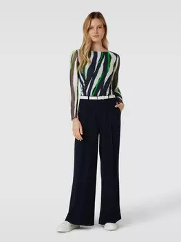 Лонгслив с узором по всей поверхности s.Oliver BLACK LABEL