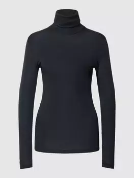 Лонгслив с водолазкой Hanro, черный