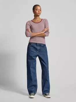 Лонгслив с вырезом-лодочкой Levi's, бордовый