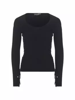 Лонгслив с завязками Dolce&Gabbana