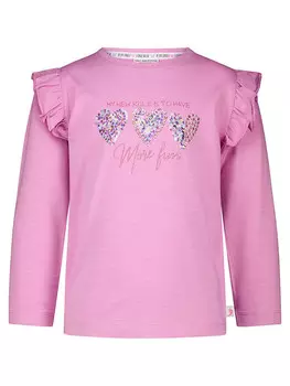 Лонгслив Salt and Pepper, розовый