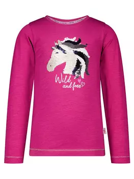 Лонгслив Salt and Pepper, розовый