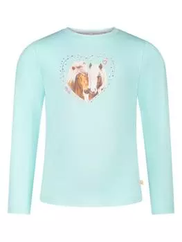 Лонгслив Salt and Pepper, светло-синий