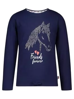 Лонгслив Salt and Pepper, темно-синий