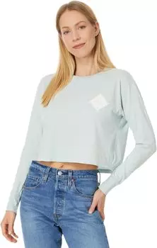 Лонгслив Salty Crew Board Meeting Long Sleeve Crop, цвет Cloud Blue