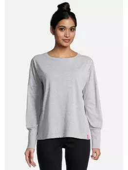 Лонгслив Salzhaut, серый меланж