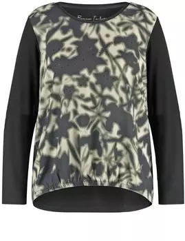 Лонгслив SAMOON Shirt, черный