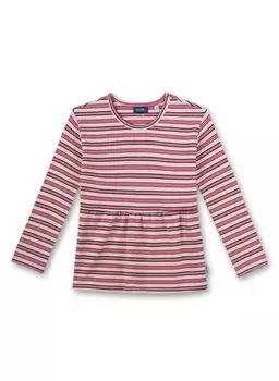 Лонгслив Sanetta Langarmshirt, бежевый