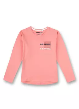 Лонгслив Sanetta Langarmshirt, розовый