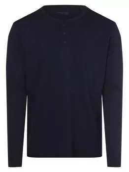 Лонгслив Schiesser, темно-синий