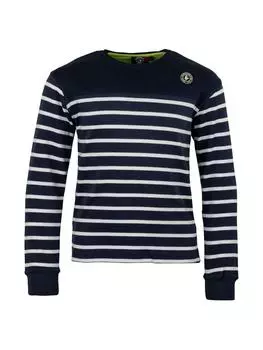 Лонгслив SCHIETWETTER Auri, Pullover, цвет navy-wei/lime