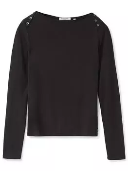 Лонгслив Scotch & Soda, черный