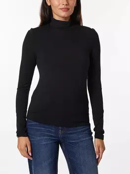 Лонгслив Scotch & Soda Longsleeve, черный