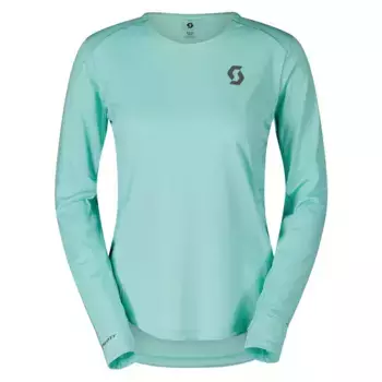 Лонгслив Scott Endurance Tech, зеленый