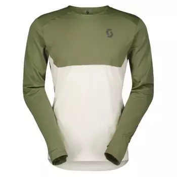 Лонгслив Scott Endurance Tech, зеленый