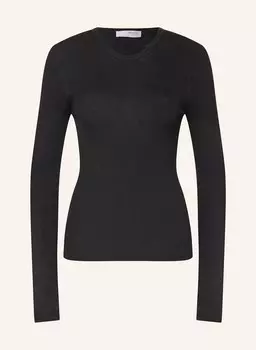 Лонгслив SELECTED, черный