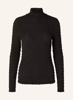 Лонгслив SELECTED, черный