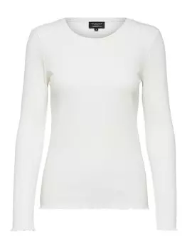 Лонгслив Selected Femme ANNA, белый